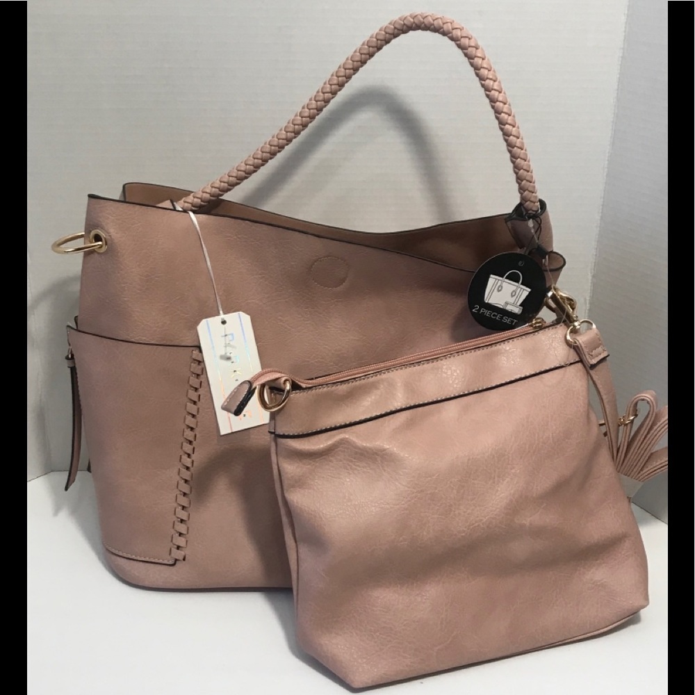 Park Ave Collection purse & make up bag set